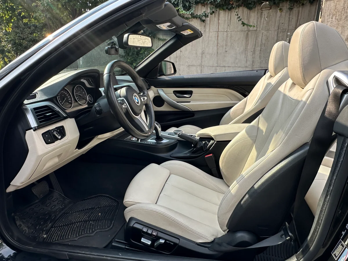 BMW 430I A 2.0 LUXIRY SPORT CABRIOLET UNICO DUEÑO - Miniatura 11