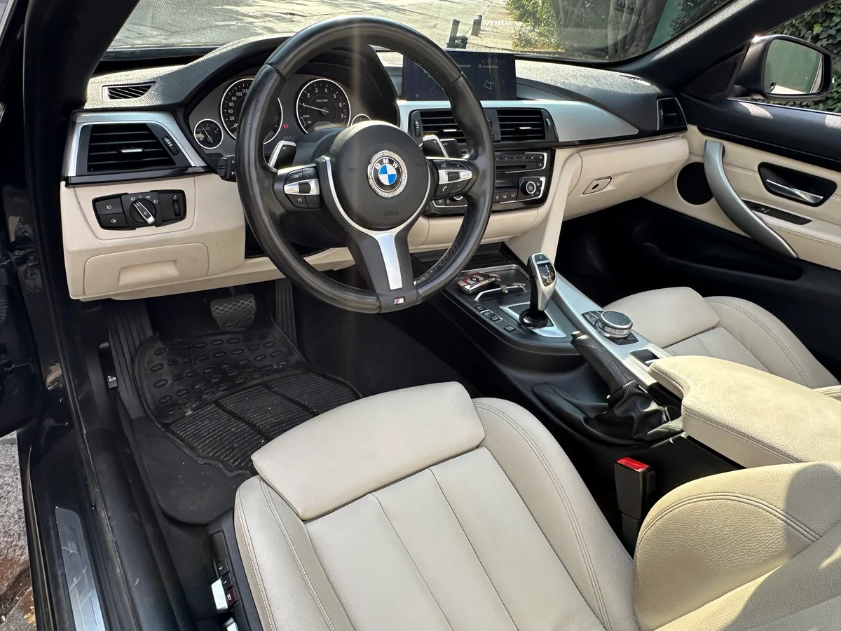 BMW 430I A 2.0 LUXIRY SPORT CABRIOLET UNICO DUEÑO - Miniatura 12