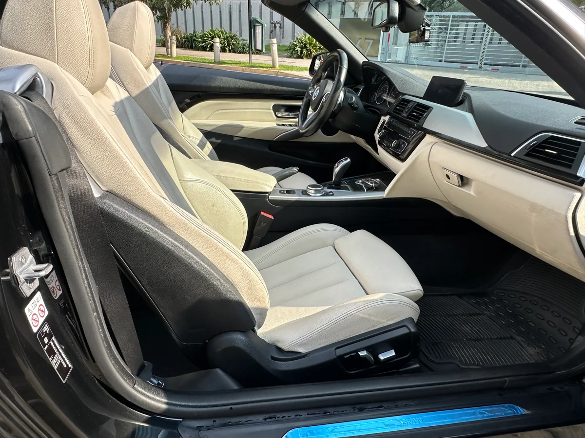 BMW 430I A 2.0 LUXIRY SPORT CABRIOLET UNICO DUEÑO - Miniatura 17