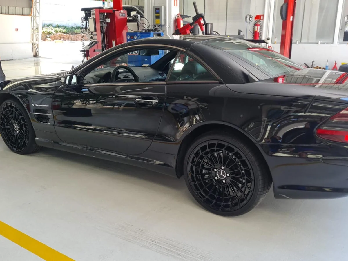 Mercedes-Benz SL 55 AMG Supercargador 500 HP - Miniatura 8