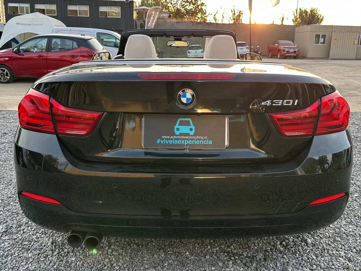 BMW 430 I A 2.0 LUXIRY SPORT CABRIOLET LOOK M UNICO DUEÑO 2019 - Miniatura 6