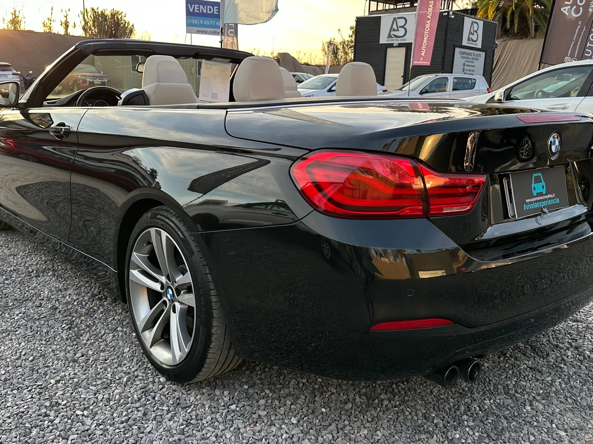 BMW 430 I A 2.0 LUXIRY SPORT CABRIOLET LOOK M UNICO DUEÑO 2019 - Miniatura 8