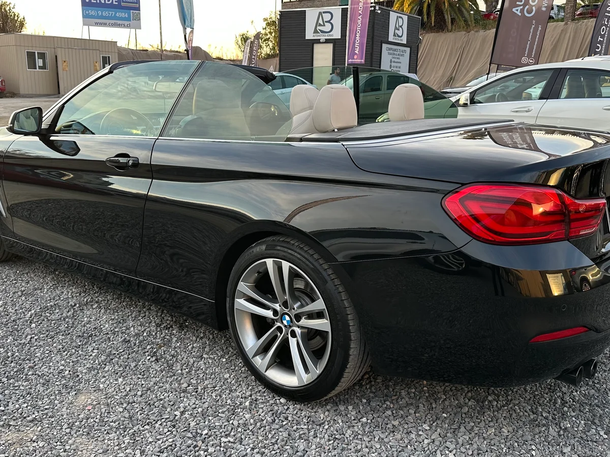 BMW 430 I A 2.0 LUXIRY SPORT CABRIOLET LOOK M UNICO DUEÑO 2019 - Miniatura 9