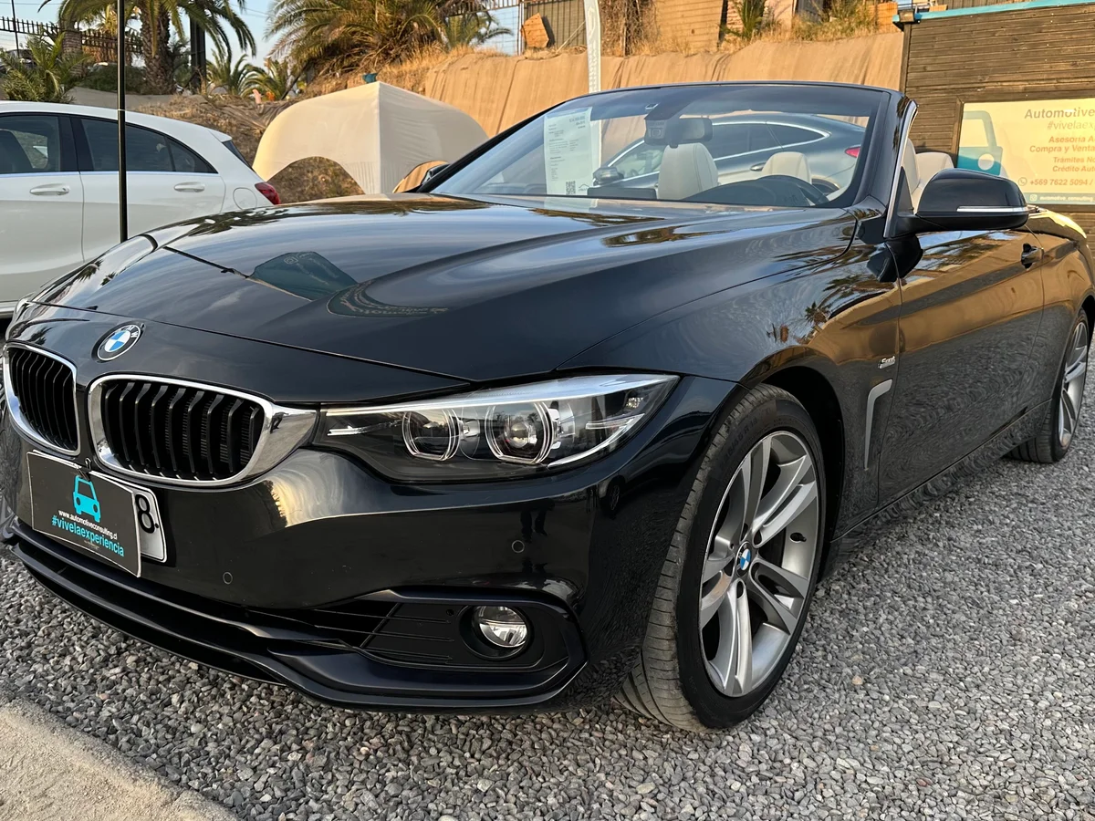 BMW 430 I A 2.0 LUXIRY SPORT CABRIOLET LOOK M UNICO DUEÑO 2019 - Miniatura 3