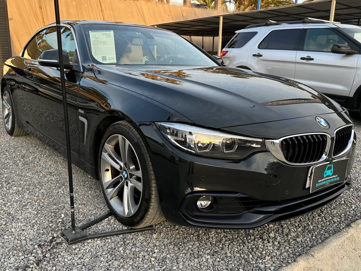 BMW 430 I A 2.0 LUXIRY SPORT CABRIOLET LOOK M UNICO DUEÑO 2019 - Miniatura 10