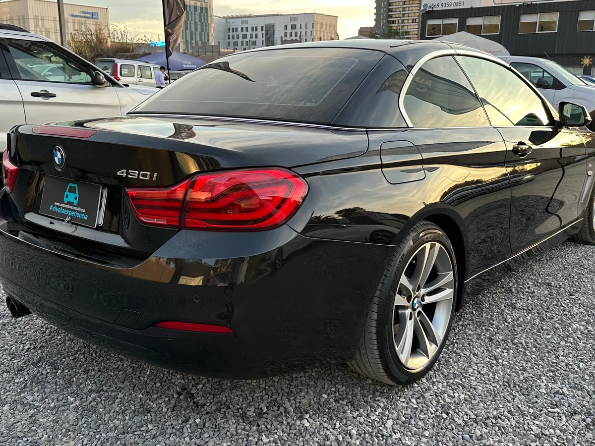 BMW 430 I A 2.0 LUXIRY SPORT CABRIOLET LOOK M UNICO DUEÑO 2019 - Miniatura 11
