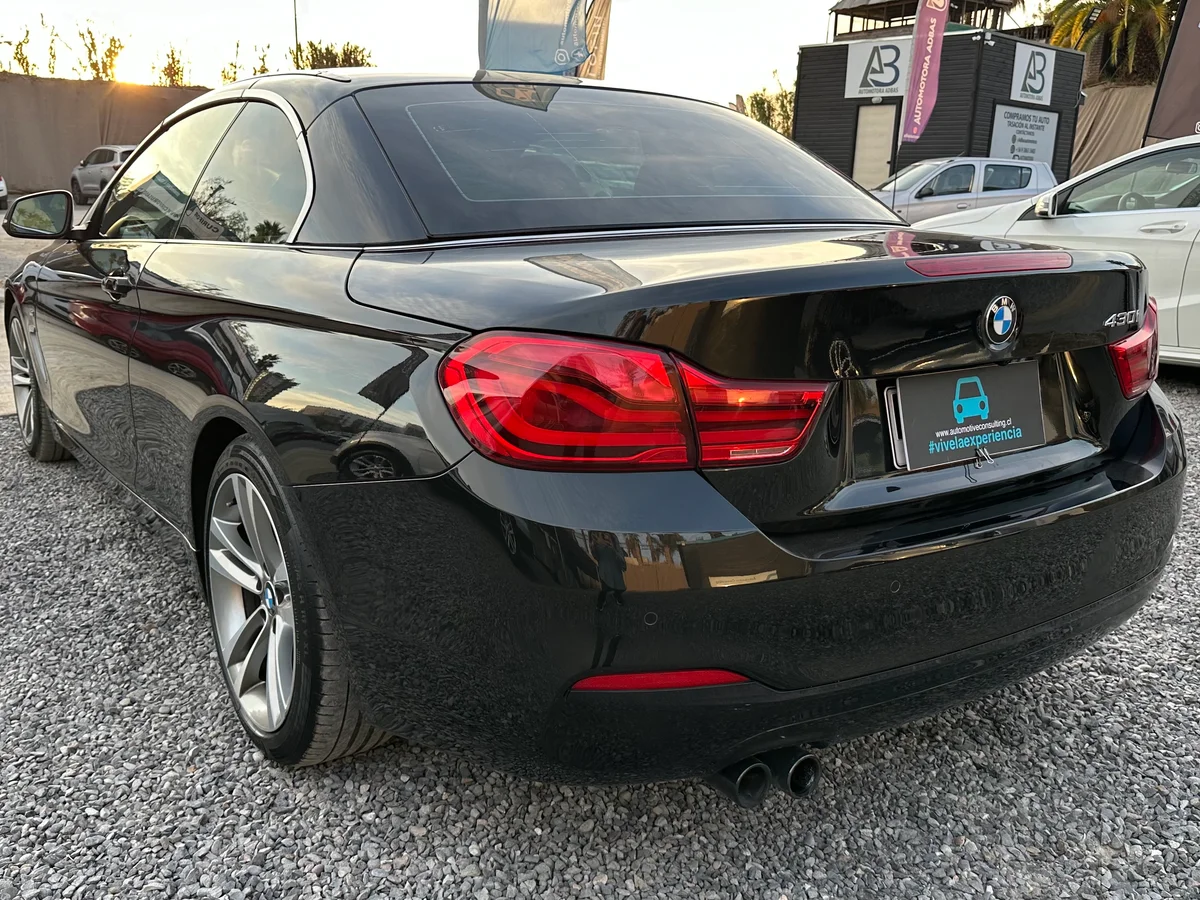 BMW 430 I A 2.0 LUXIRY SPORT CABRIOLET LOOK M UNICO DUEÑO 2019 - Miniatura 12