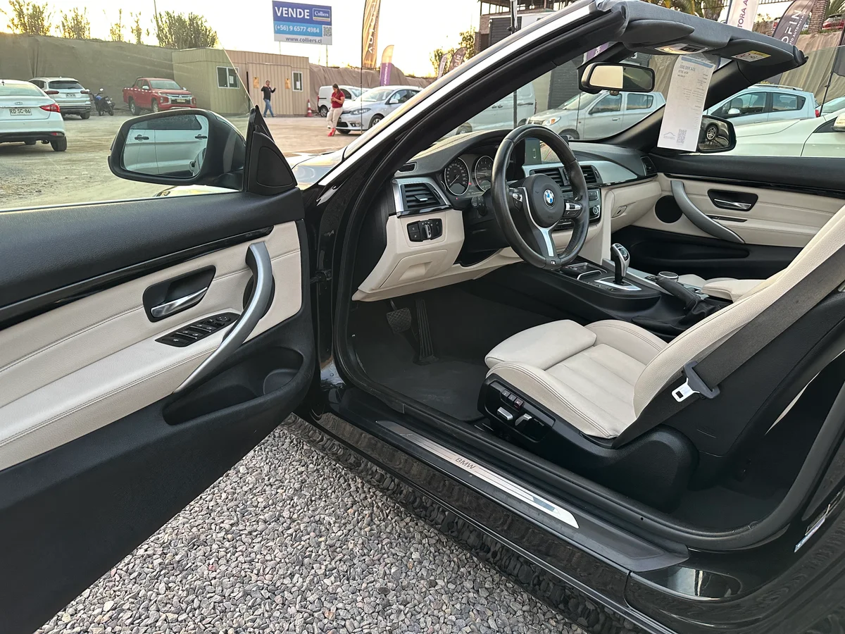 BMW 430 I A 2.0 LUXIRY SPORT CABRIOLET LOOK M UNICO DUEÑO 2019 - Miniatura 15