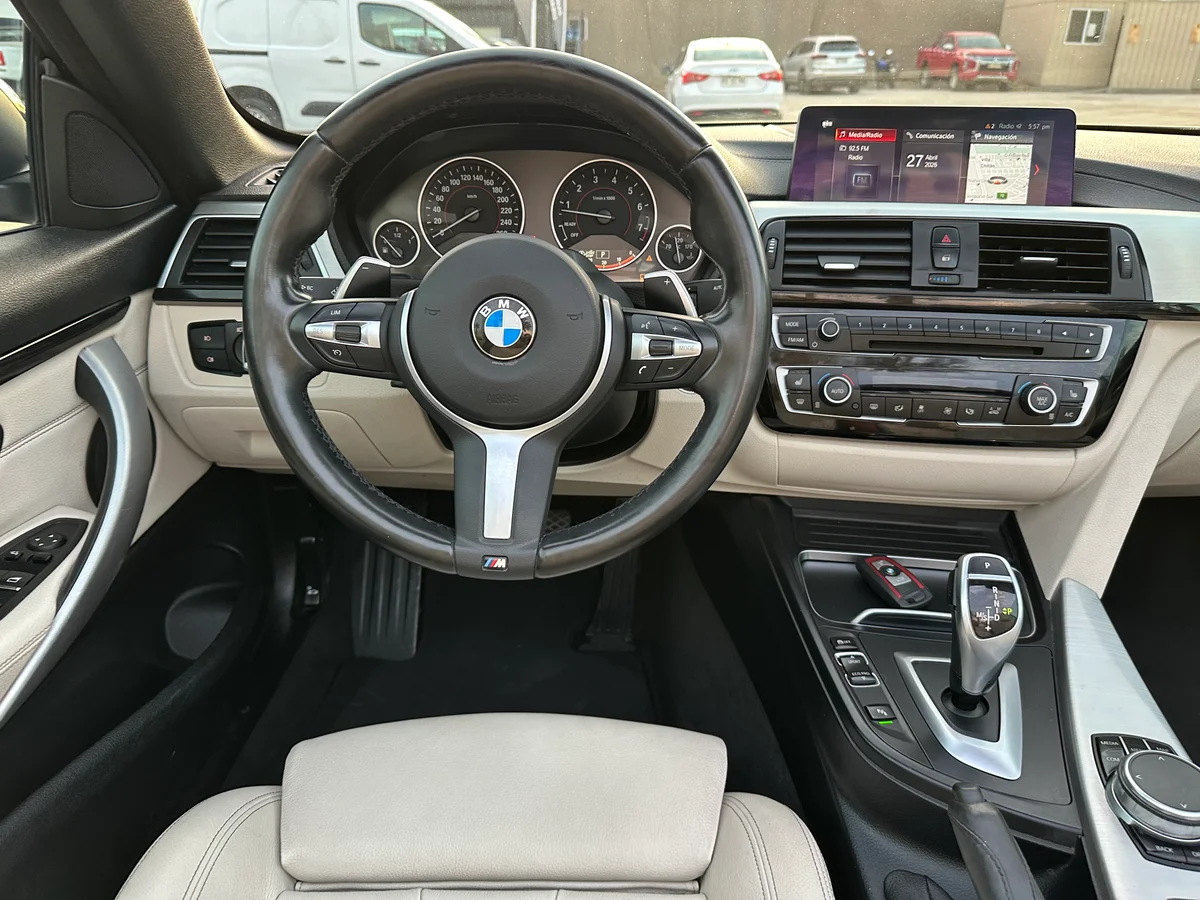 BMW 430 I A 2.0 LUXIRY SPORT CABRIOLET LOOK M UNICO DUEÑO 2019 - Miniatura 20