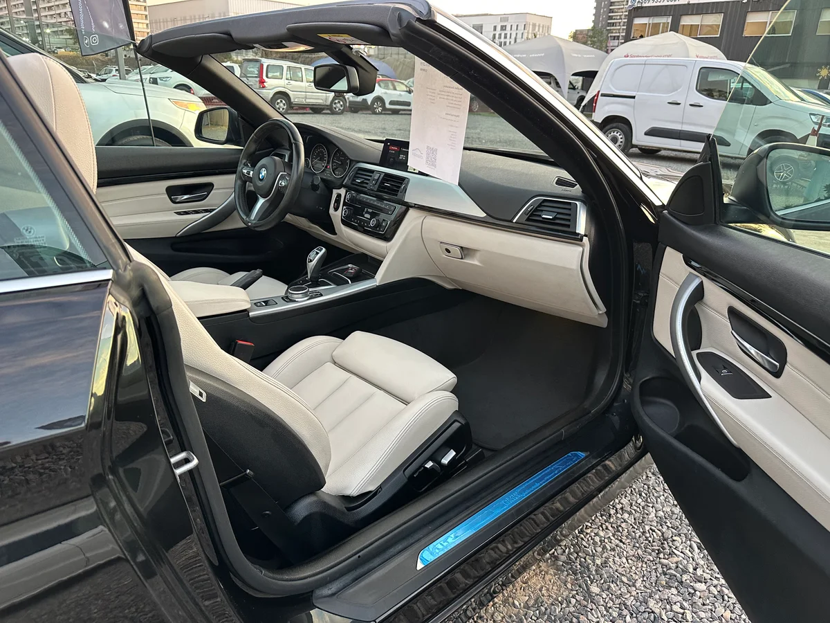BMW 430 I A 2.0 LUXIRY SPORT CABRIOLET LOOK M UNICO DUEÑO 2019 - Miniatura 21