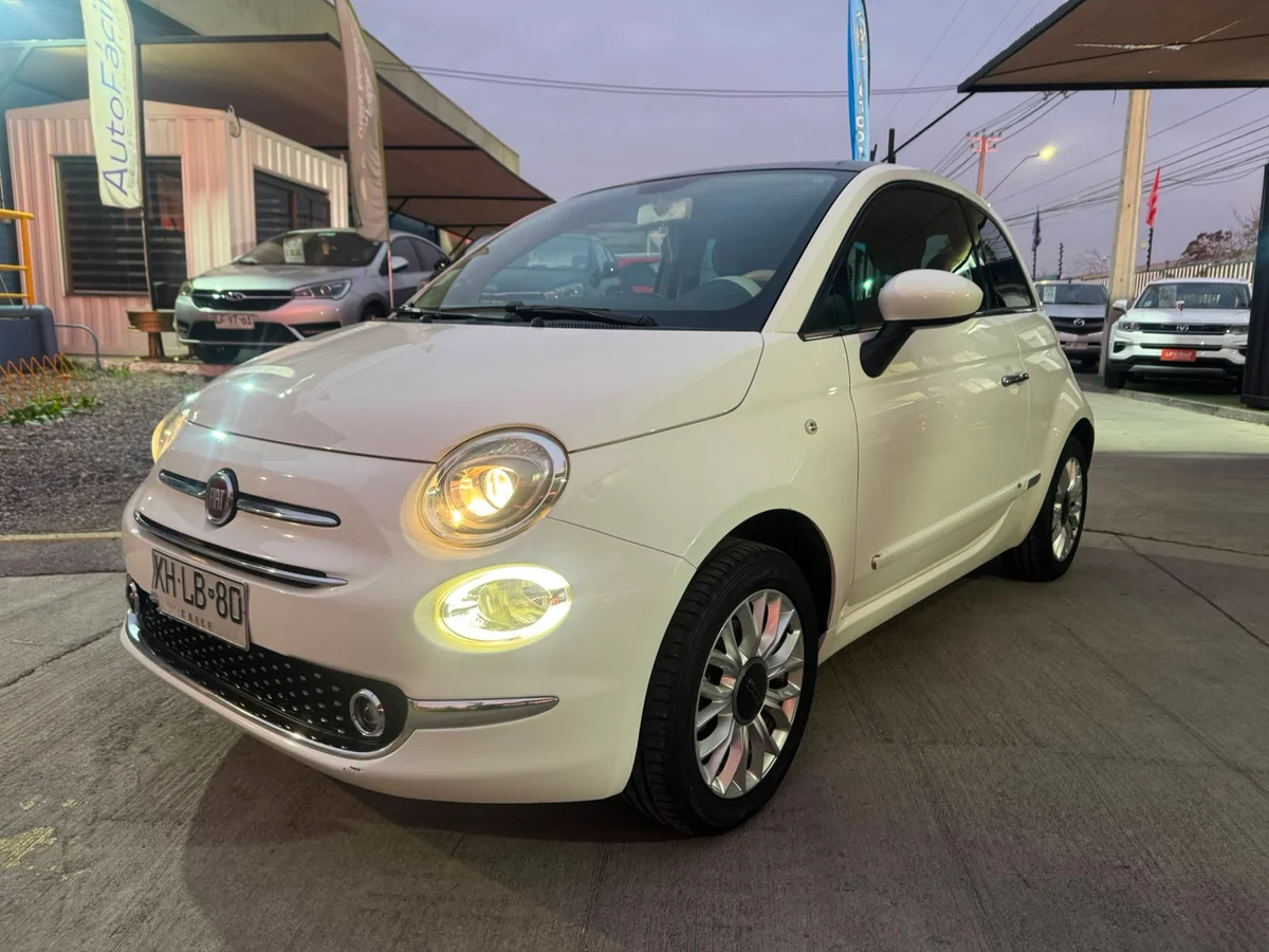 FIAT 500 1.4 LOUNGE 4X2 100 CV CUERO HB TECHO PANORAMICO MT 3P 2018