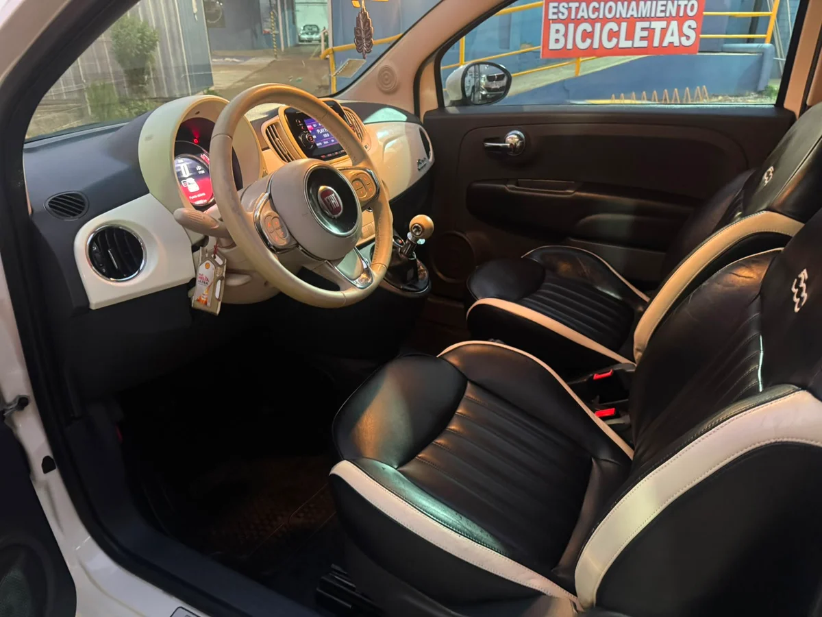 FIAT 500 1.4 LOUNGE 4X2 100 CV CUERO HB TECHO PANORAMICO MT 3P 2018
