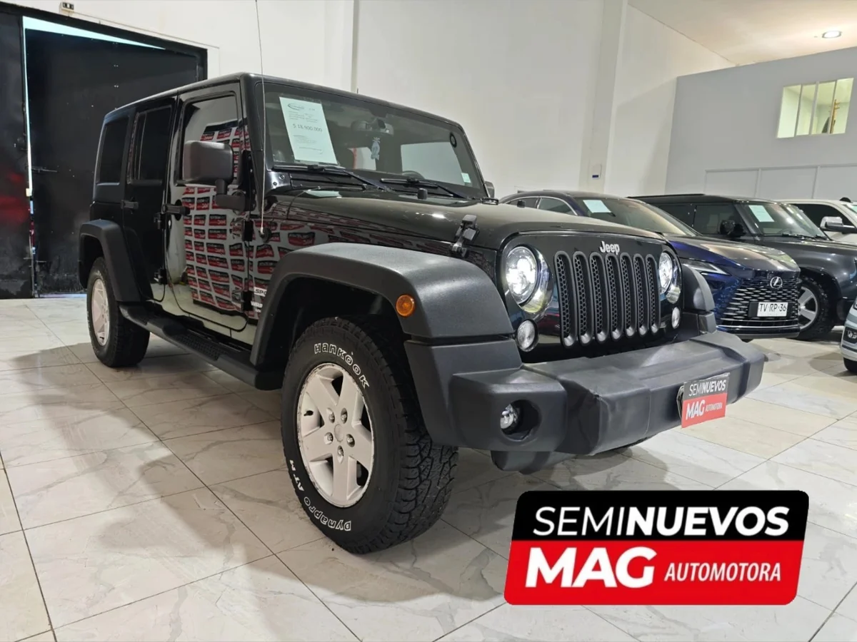 JEEP wrangler 3.6 SPORT UNLIMITED 4X4 AT 5P 2014
