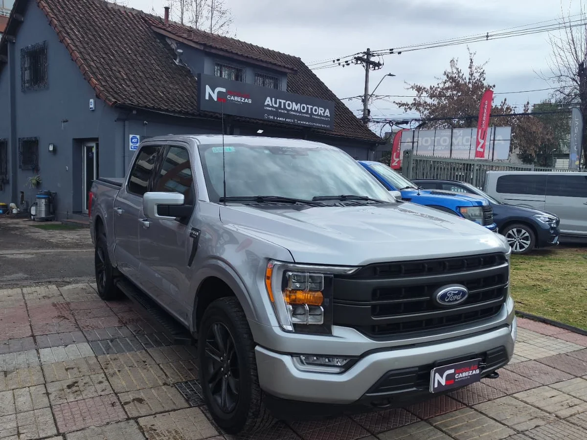 FORD F 150 5.0 LARIAT SPORT CC DOB. CAB. 4X4 AT 4P 2022