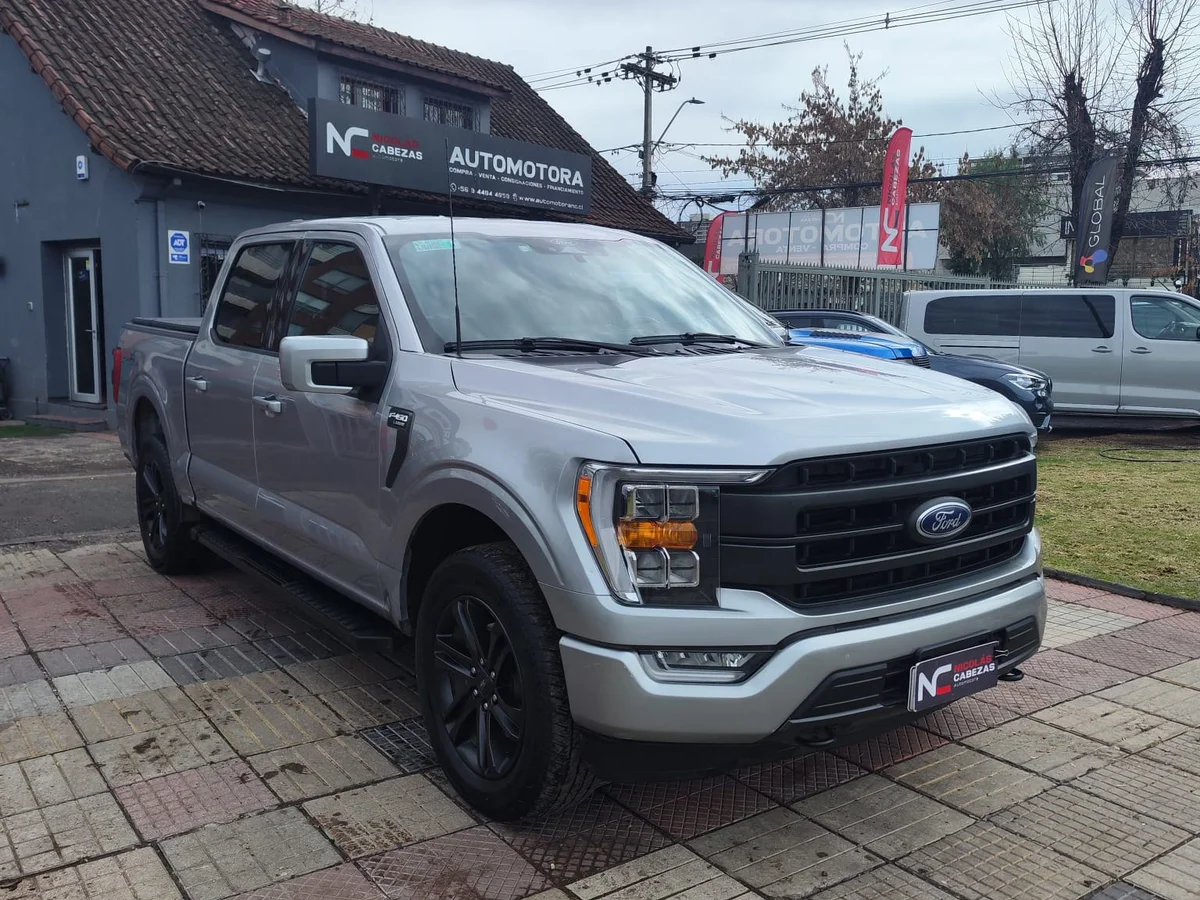 FORD F 150 5.0 LARIAT SPORT CC DOB. CAB. 4X4 AT 4P 2022 - Miniatura 9